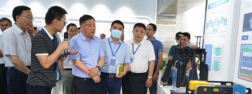 安徽省生態(tài)環(huán)境廳黨組書記、廳長賀澤群帶隊到中水三立調(diào)研指導(dǎo)